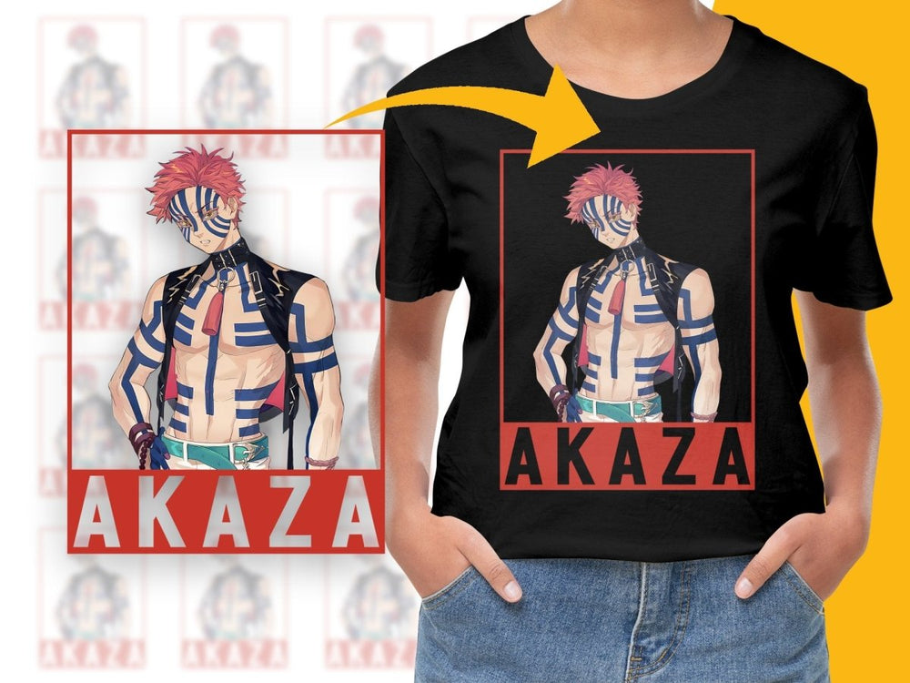 Akaza Poster PNG File Digital - Teepew
