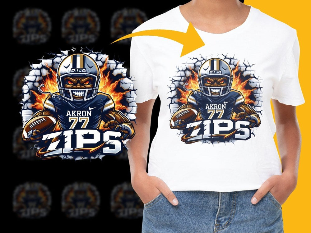Akron Zips Football work PNG Fileproduct - Teepew