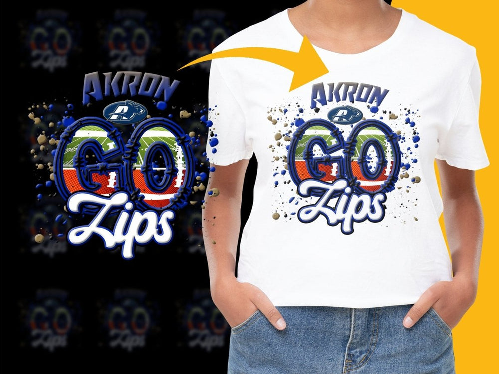 Akron Zips NCAA College PNG File - Teepew