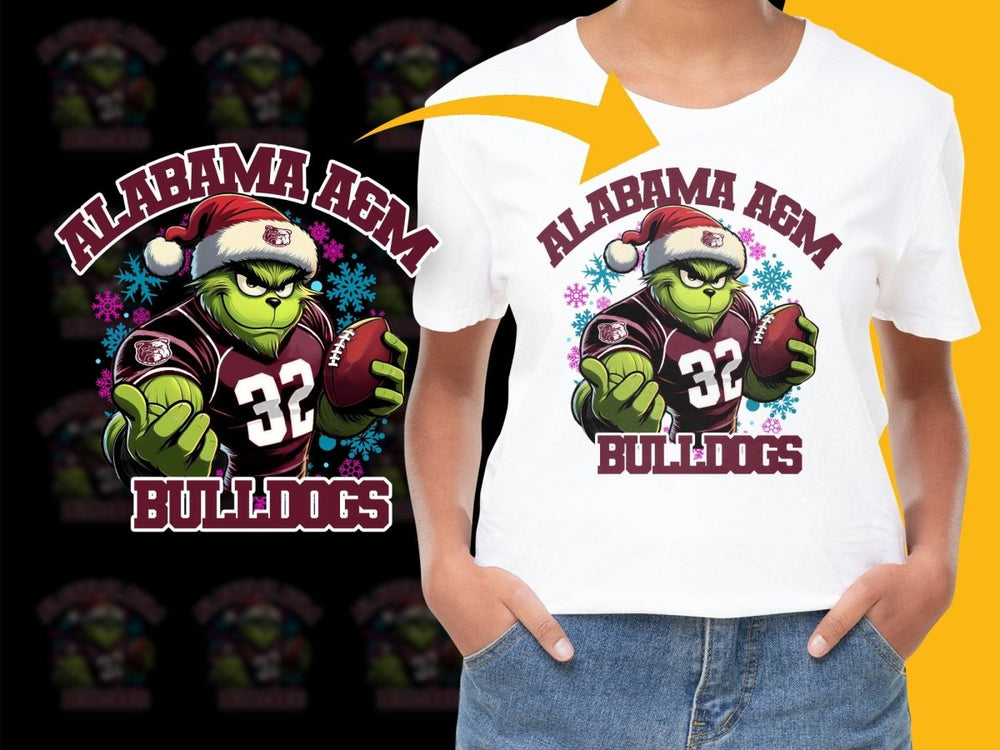 Alabama A&M University Bulldogs NCAA College PNG File - Teepew