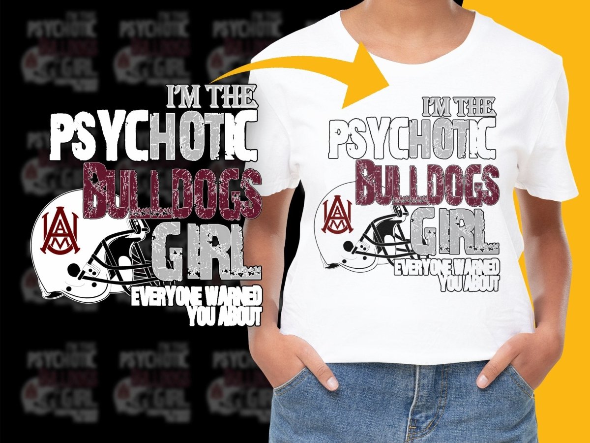 Alabama A&M University Bulldogs NCAA College PNG File - Teepew