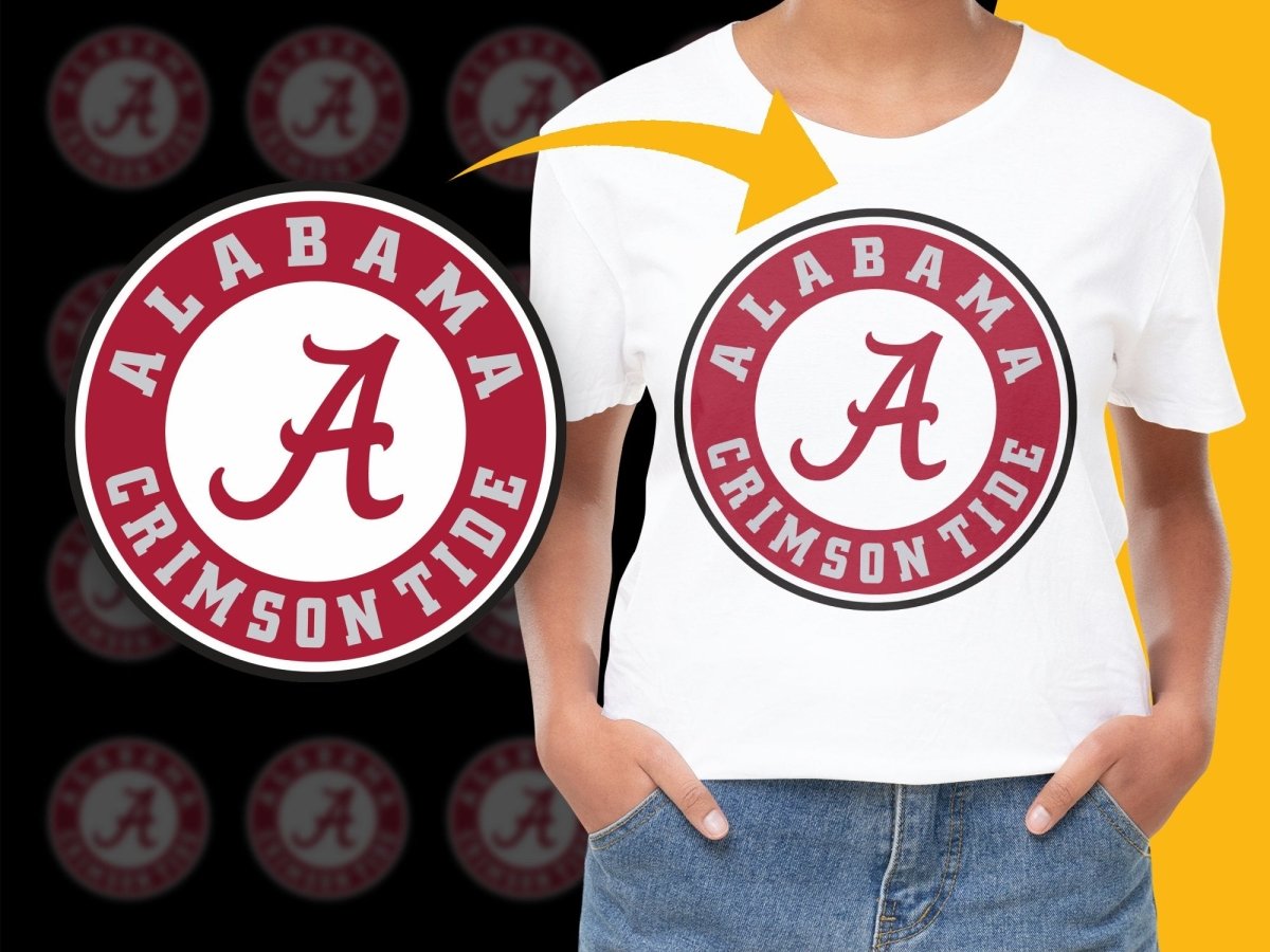 Alabama Crimson Tide College Football PNG File - Teepew