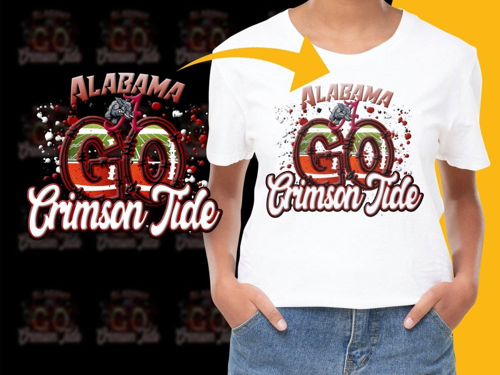 Alabama Crimson Tide NCAA College PNG File - Teepew