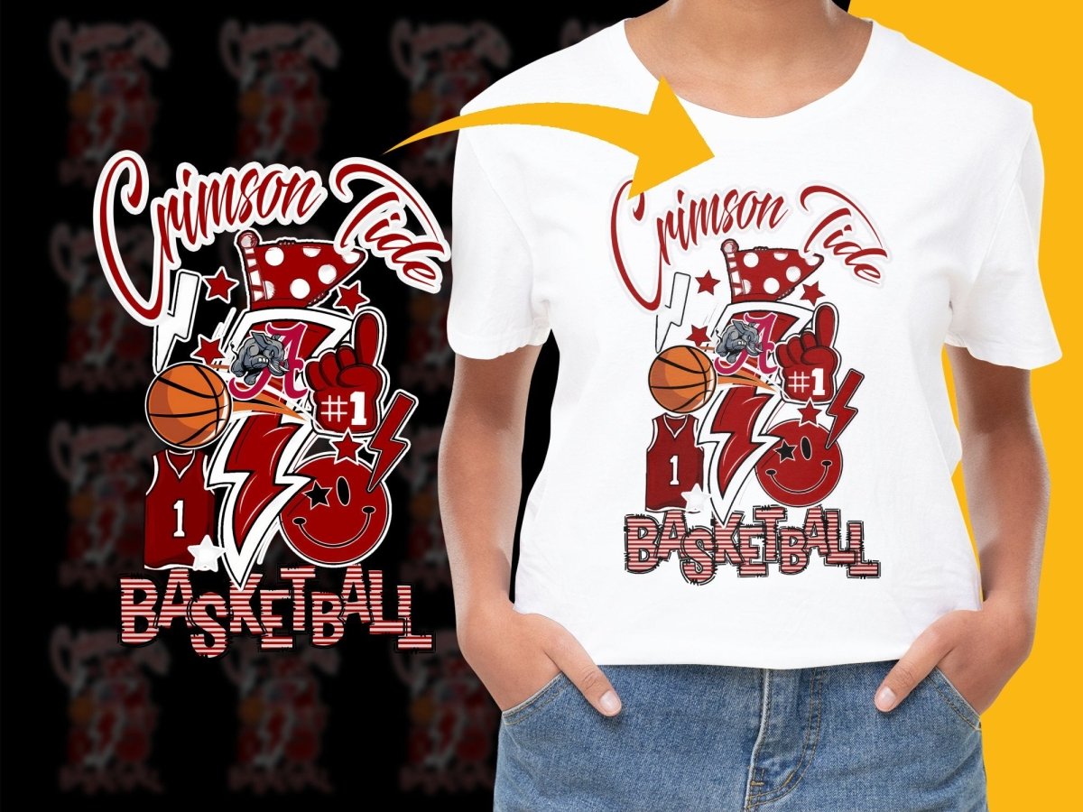Alabama Crimson Tide NCAA College PNG File - Teepew