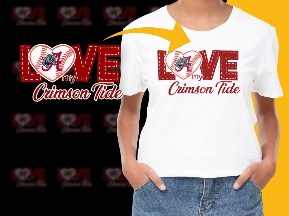 Alabama Crimson Tide NCAA College PNG File - Teepew
