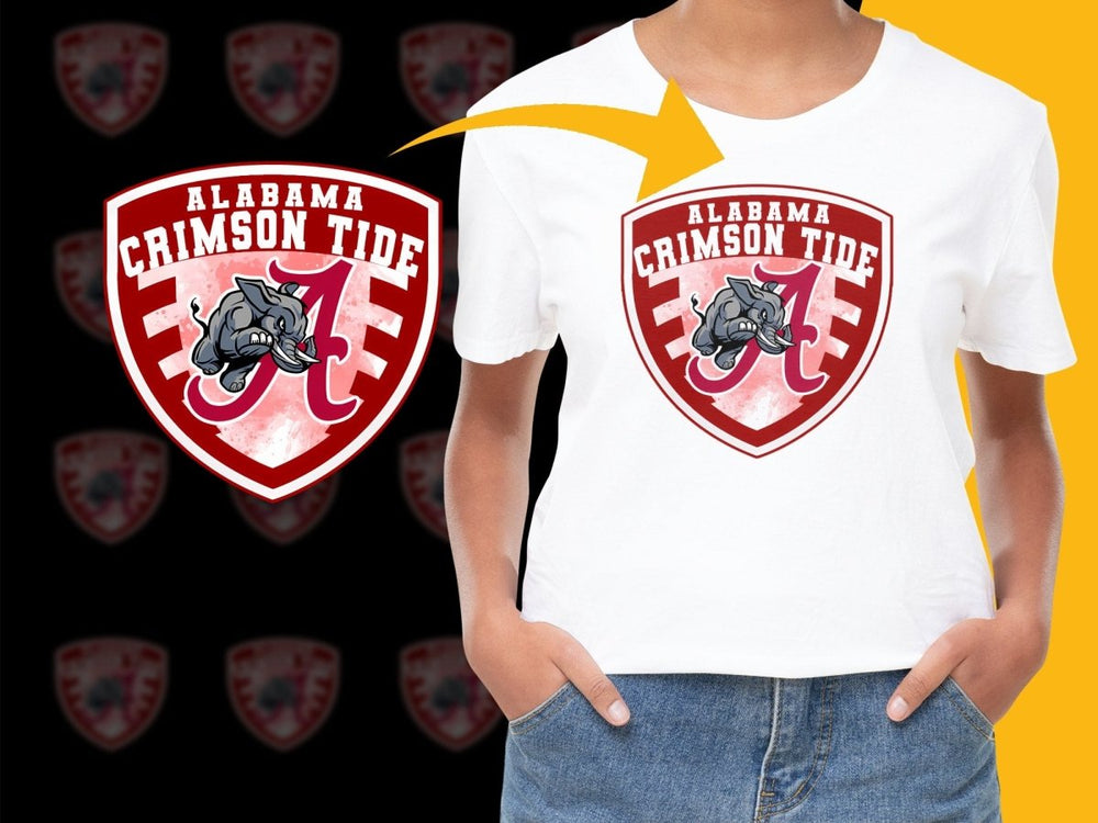 Alabama Crimson Tide NCAA College PNG File - Teepew