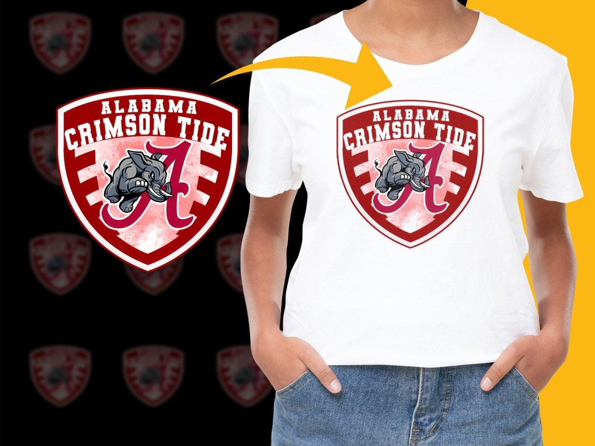 Alabama Crimson Tide NCAA College PNG File - Teepew