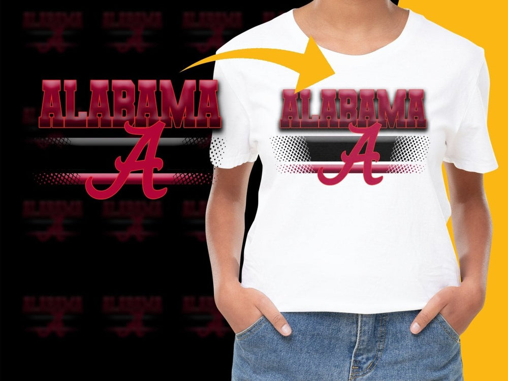 Alabama Crimson Tide NCAA College PNG File - Teepew