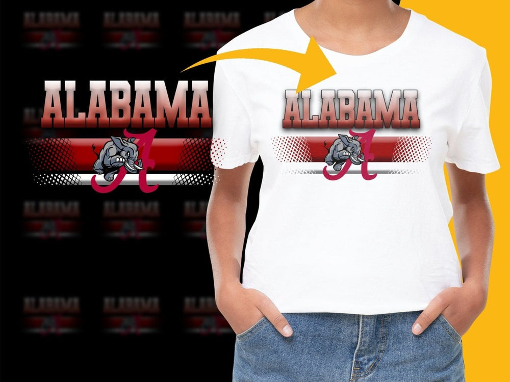 Alabama Crimson Tide NCAA College PNG File - Teepew