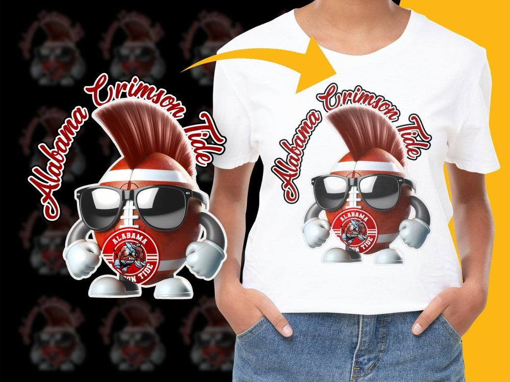 Alabama Crimson Tide NCAA College PNG File - Teepew