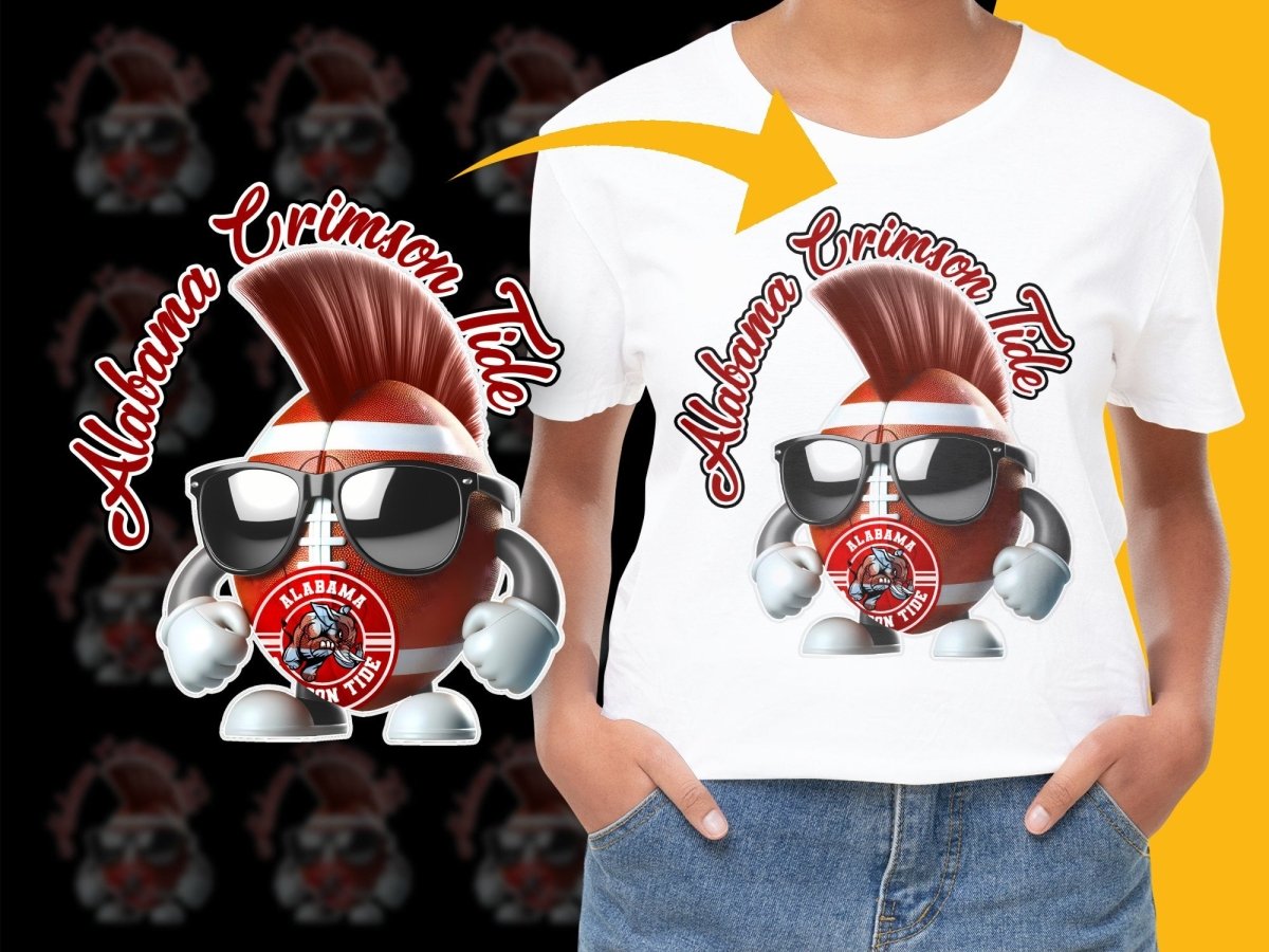 Alabama Crimson Tide NCAA College PNG File - Teepew