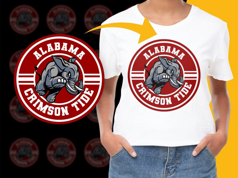 Alabama NCAA College PNG File - Teepew