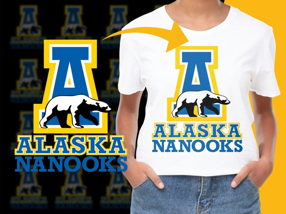 Alaska Nanooks College Football PNG File - Teepew
