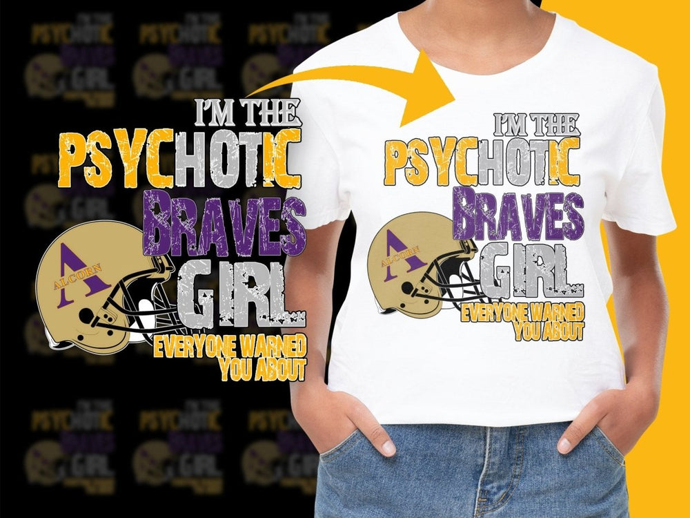 Alcorn State University Braves NCAA College PNG File - Teepew
