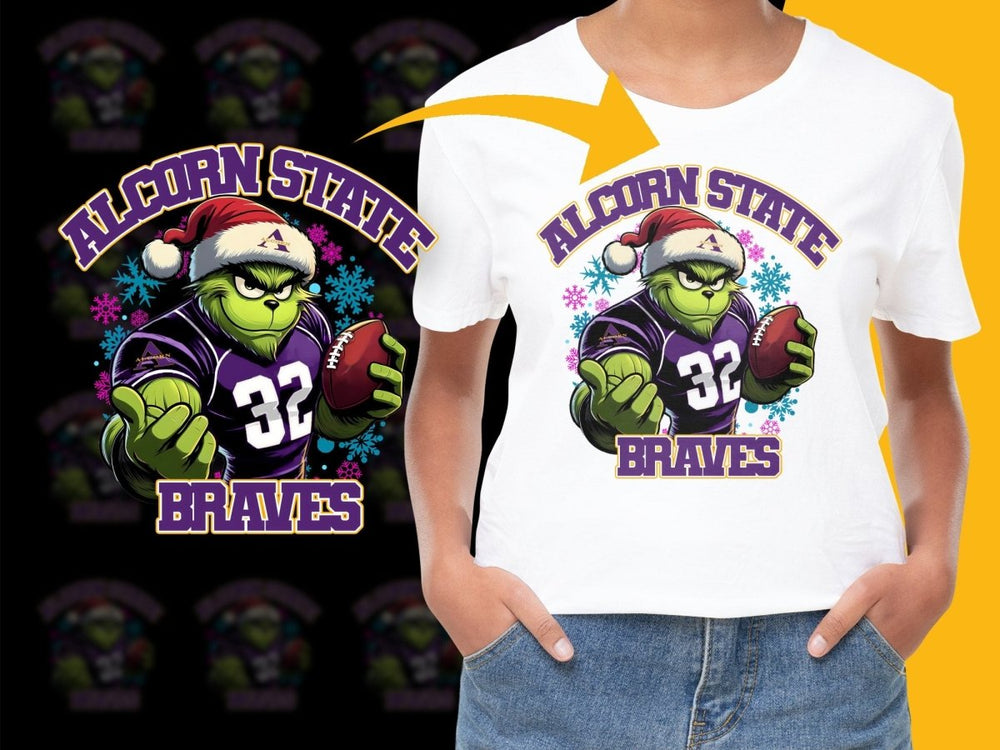 Alcorn State University Braves NCAA College PNG File - Teepew
