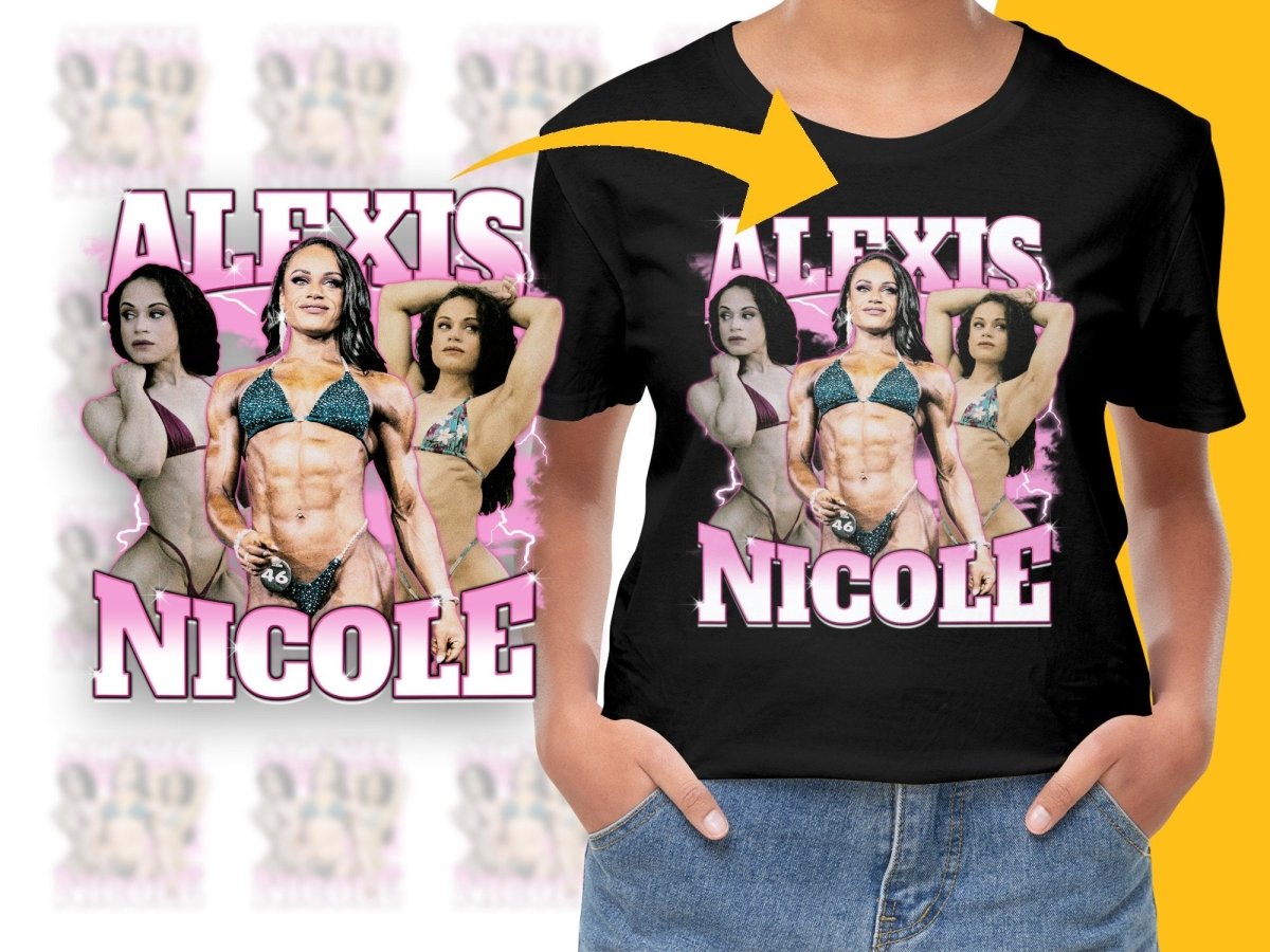 Alexis Nicole Fitness Bodybuilding Competition PNG File - Teepew