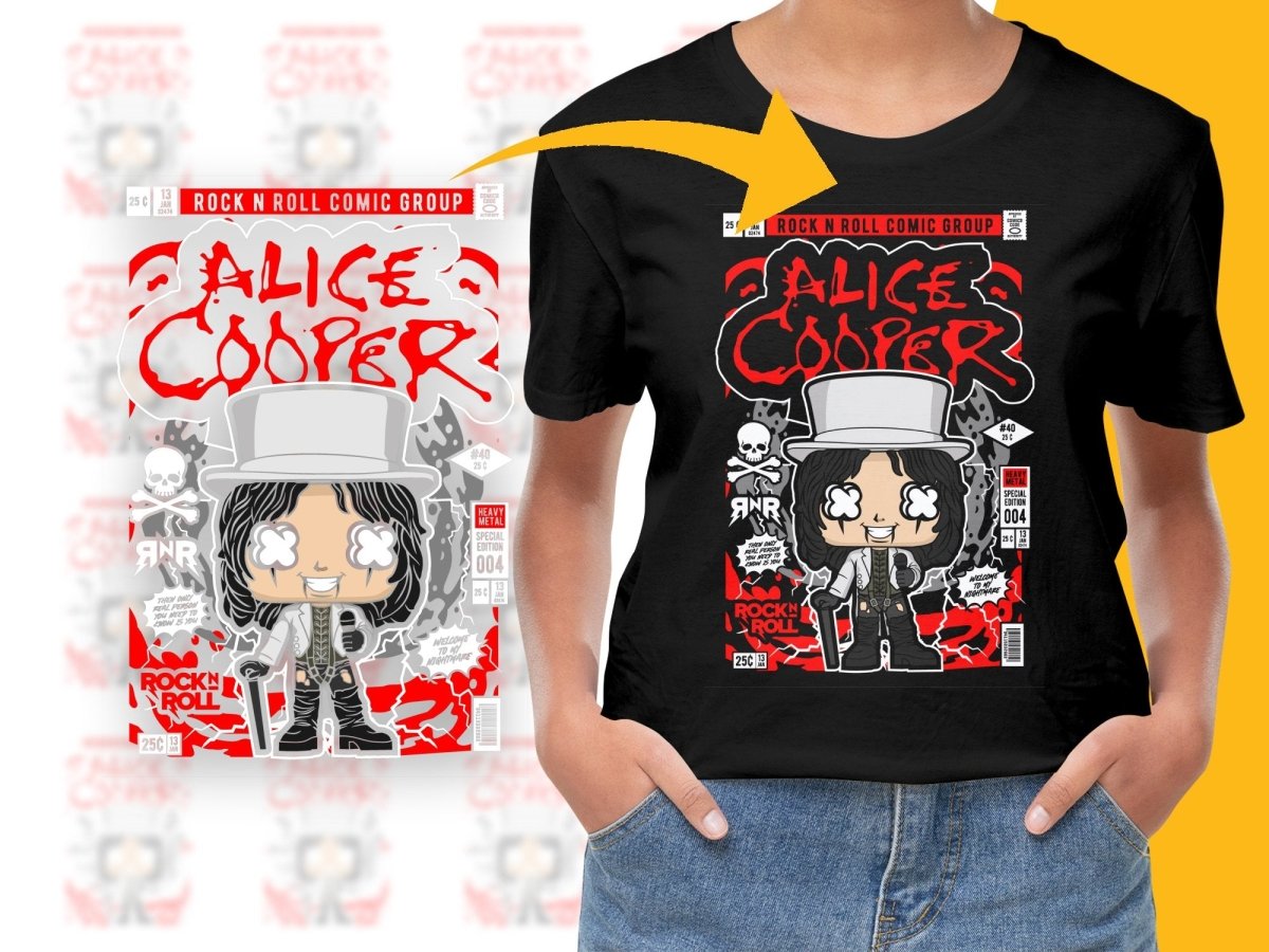 Alice Cooper Popculture PNG File - Teepew