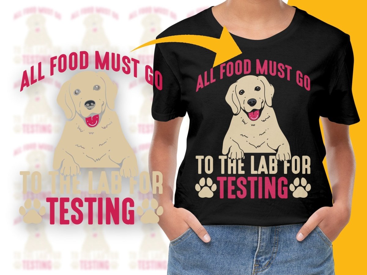 All Food Must Go To The Lab For Testing PNG File - Teepew