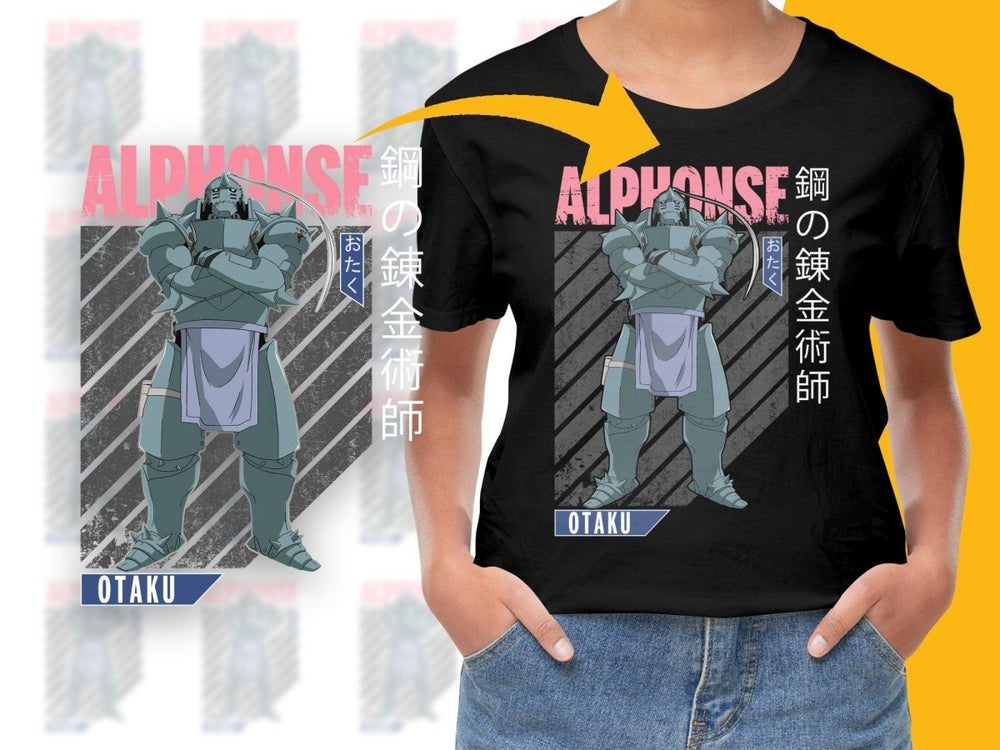 Alphonse Standing Boldly Poster PNG Digital Download - Teepew
