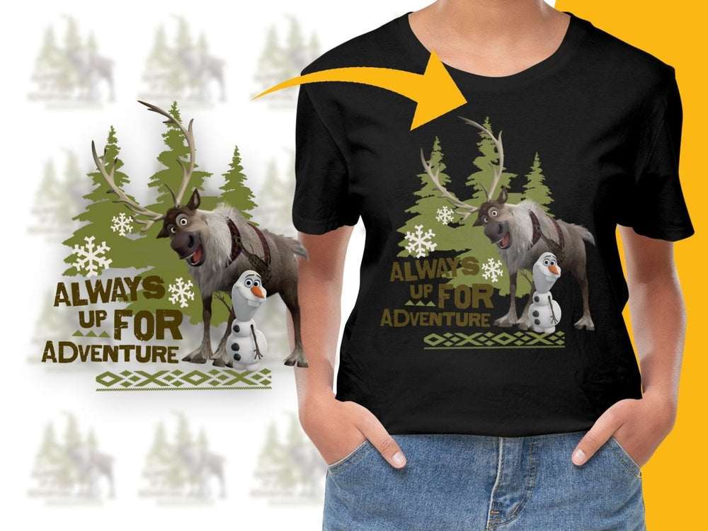 Always Up For Adventure Christmas PNG File - Teepew