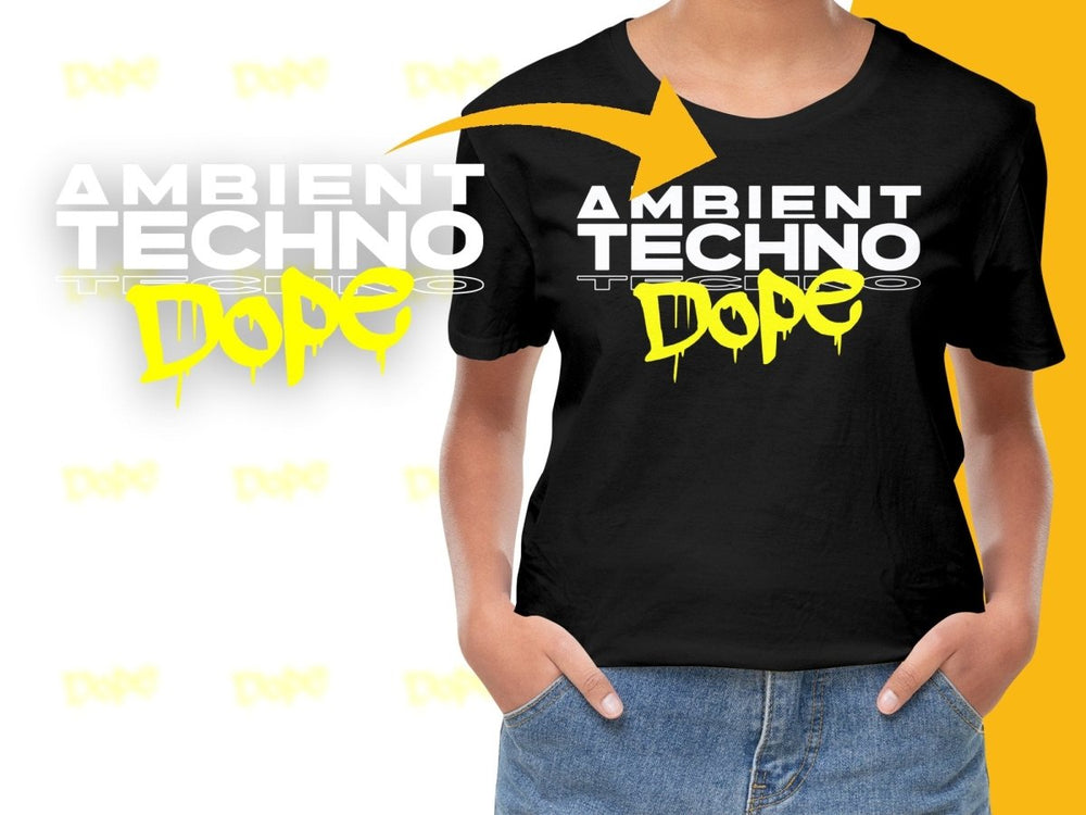 Ambient Techno Dope Graphic PNG File - Teepew