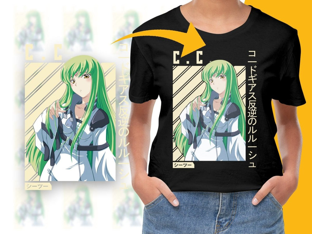 Anime Character C.C. PNG File Digital - Teepew