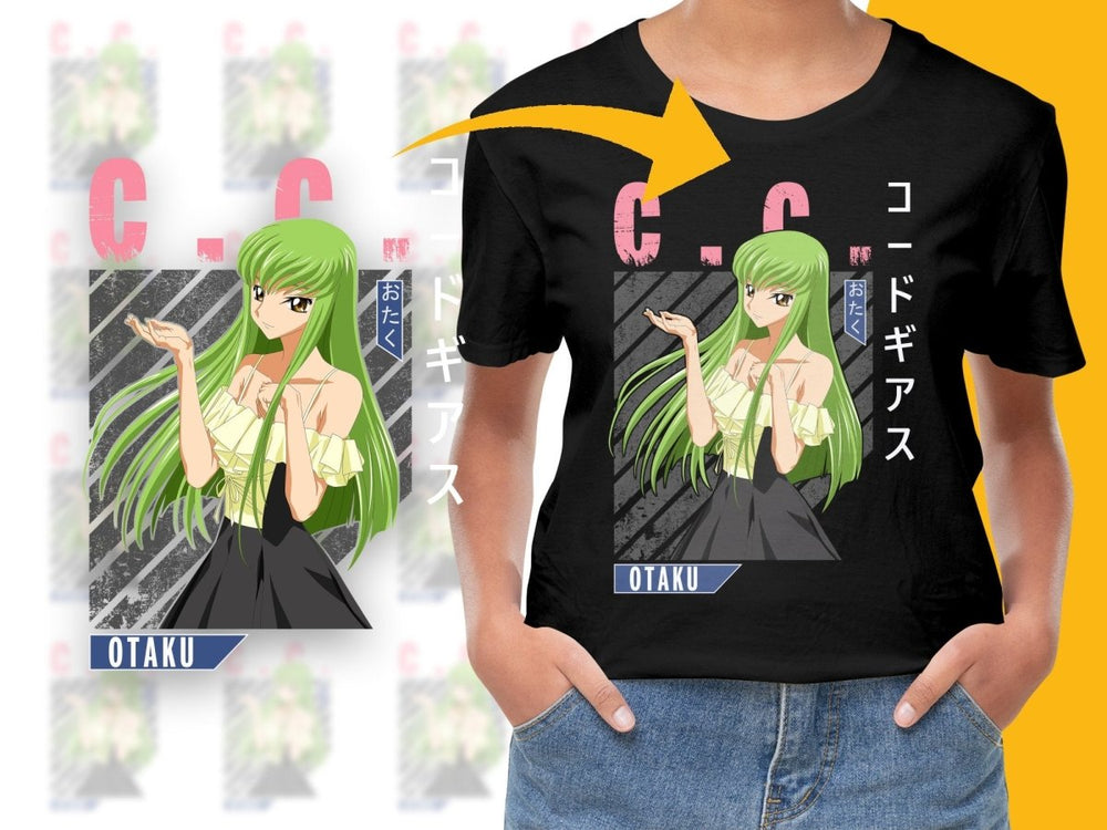 Anime Character C.C. PNG File Digital - Teepew