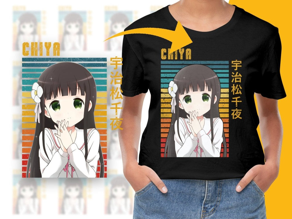 Anime Character Chiya PNG File Digital - Teepew