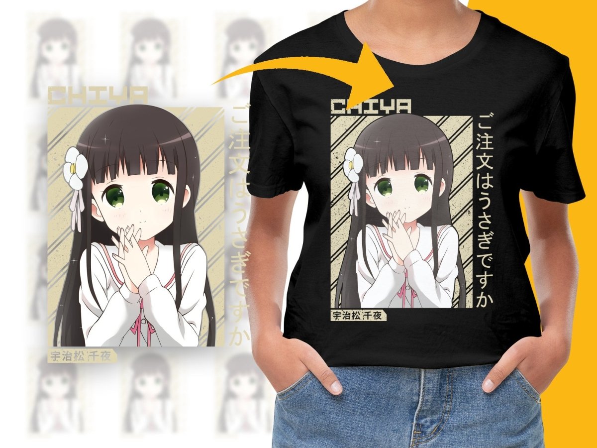 Anime Character Chiya PNG File Digital - Teepew