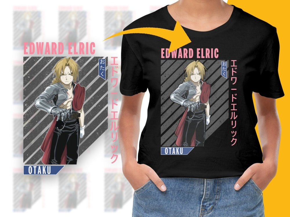Anime Character Edward Elric PNG File - Teepew