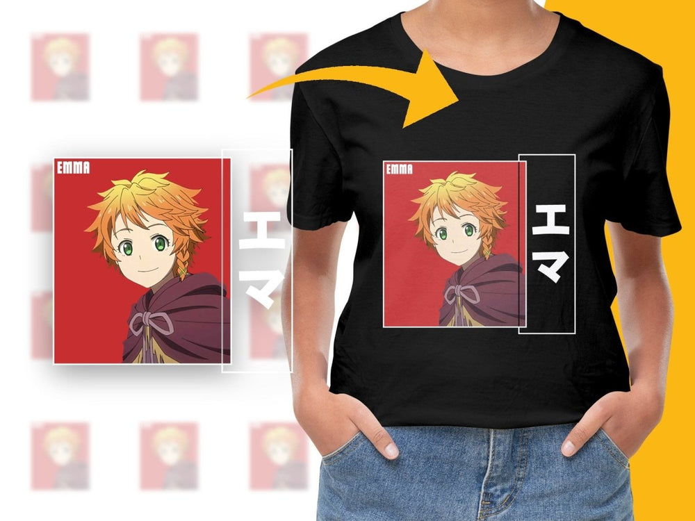 Anime Character Emma PNG File Digital - Teepew
