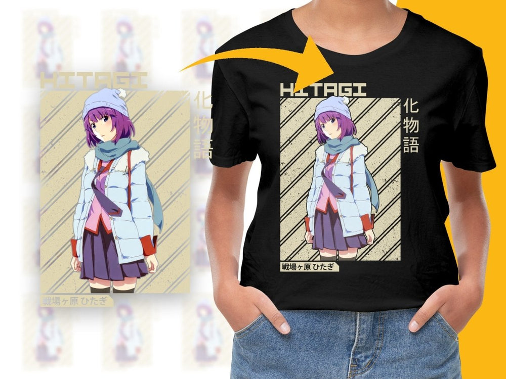 Anime Character Hitagi Senjougahara Digital Download - Teepew