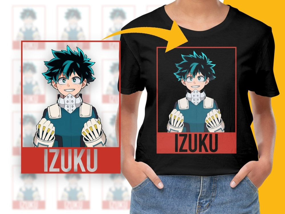 Anime Character Izuku PNG File - Teepew