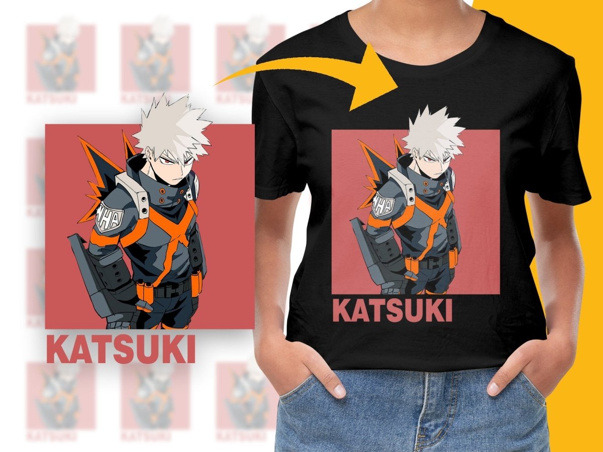 Anime Character Katsuki PNG File Digital - Teepew
