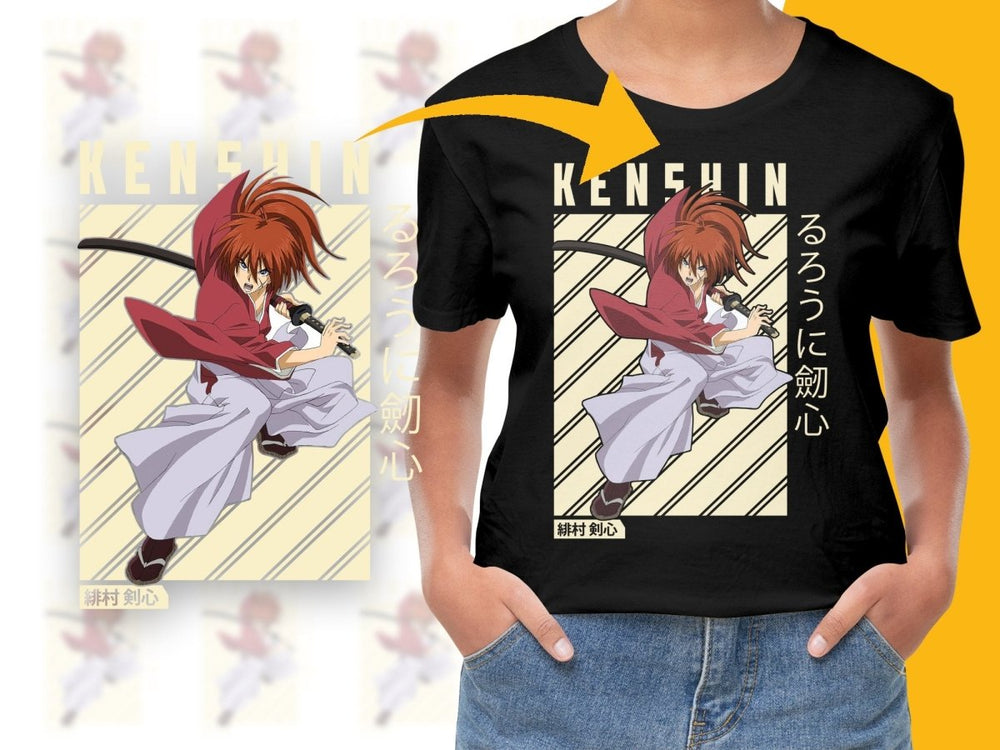 Anime Character Kenshin PNG File - Teepew