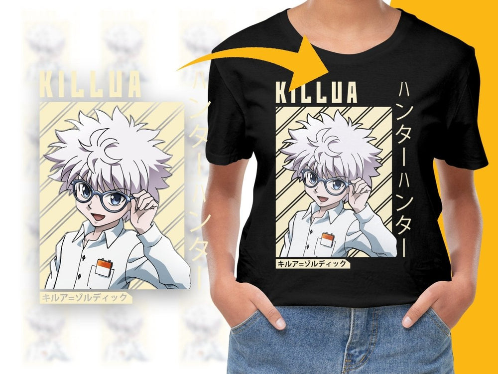 Anime Character Killua Zoldyck PNG Digital Download - Teepew