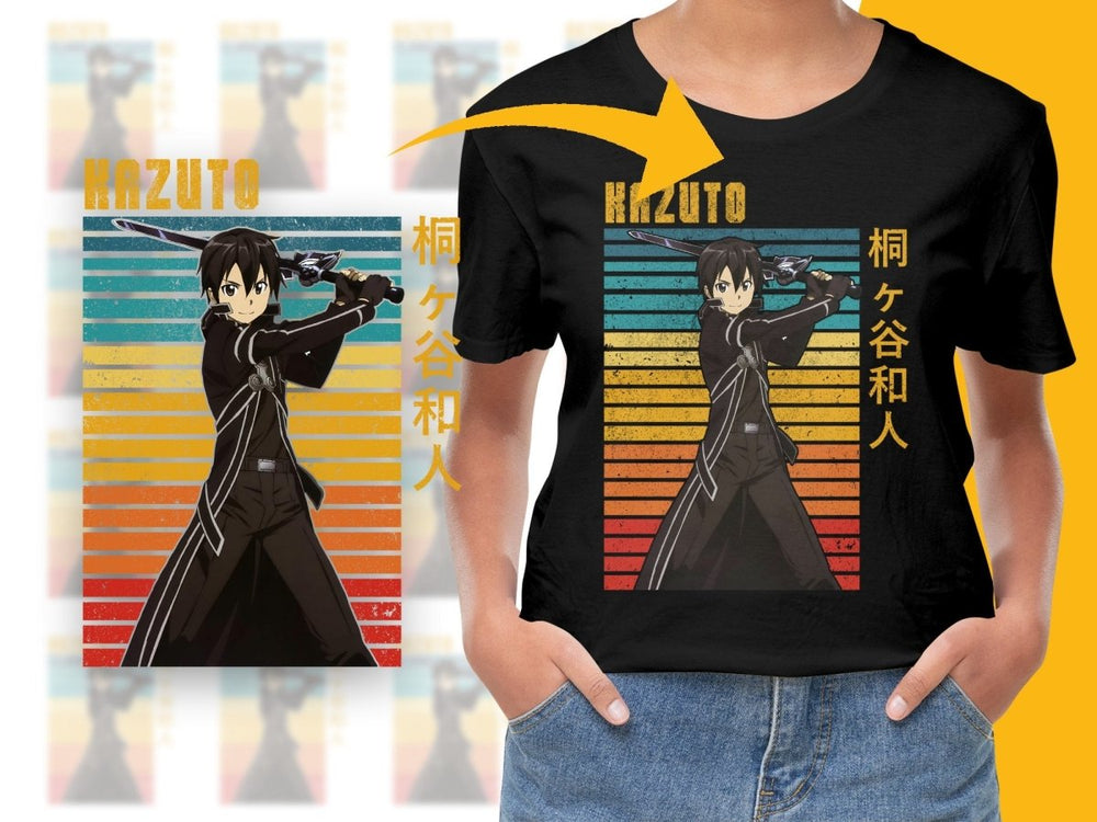 Anime Character Kirito PNG File - Teepew