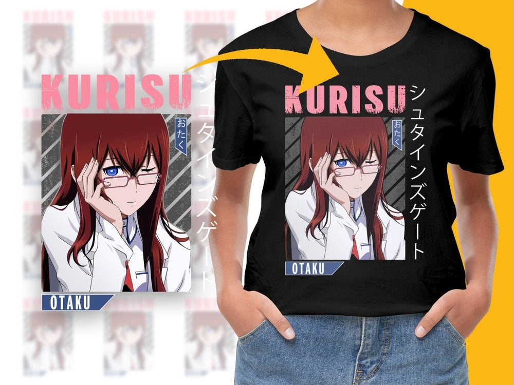 Anime Character Kurisu PNG File Digital - Teepew