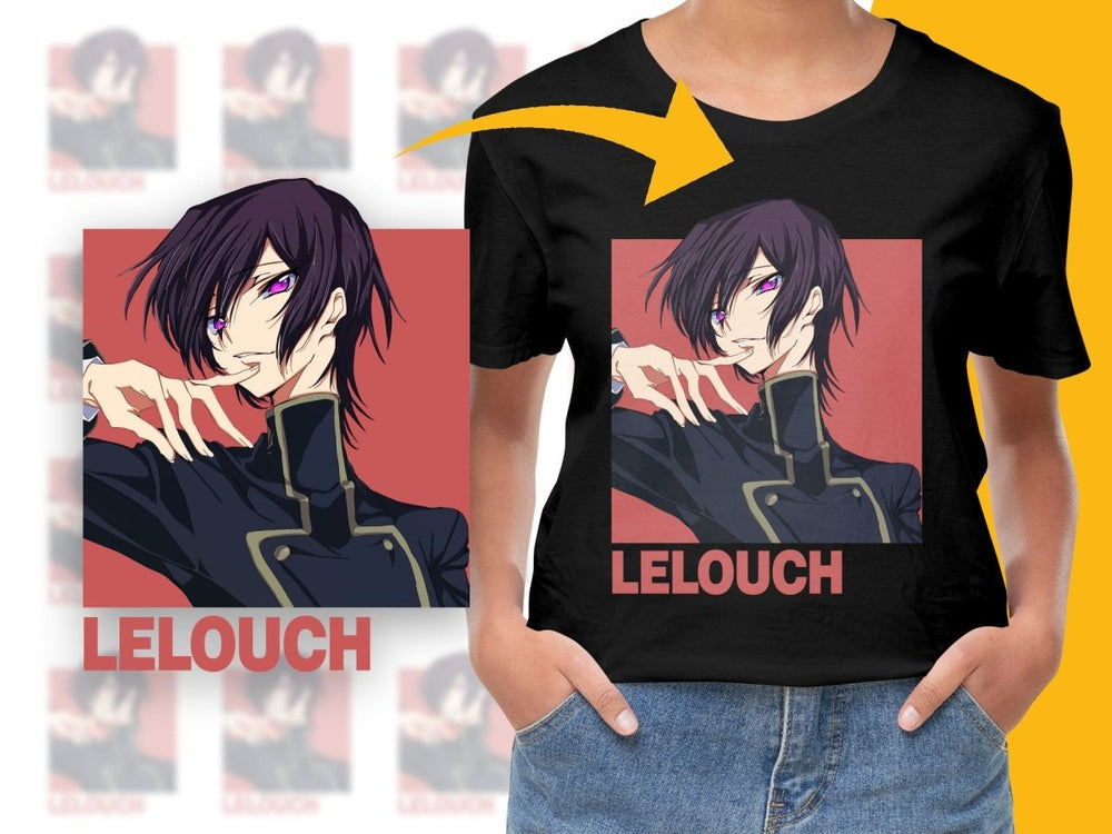 Anime Character Lelouch PNG File - Teepew
