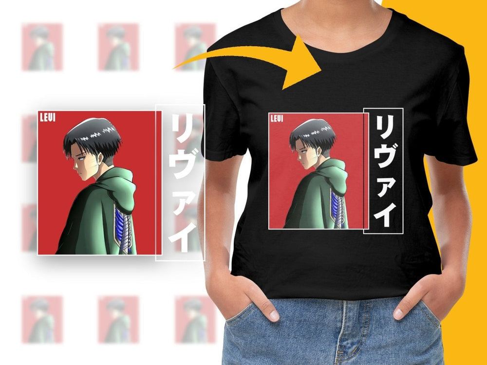 Anime Character Levi PNG File - Teepew