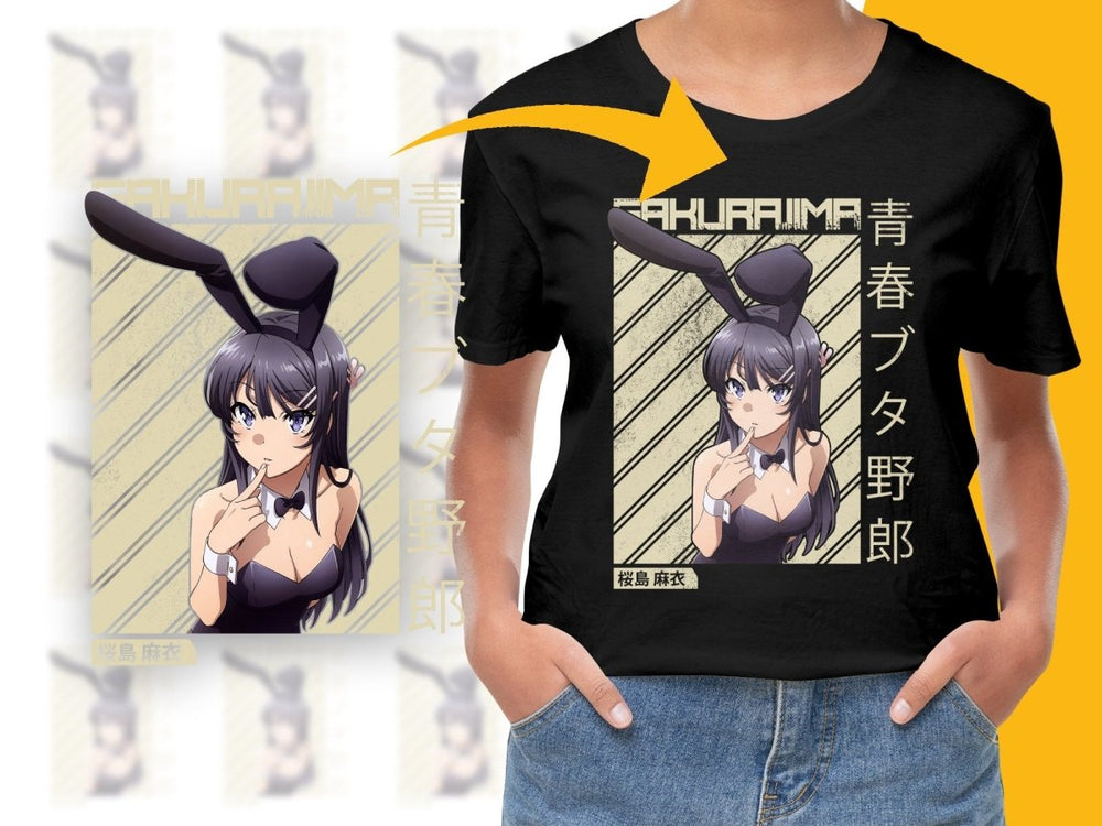 Anime Character Mai Sakurajima PNG File - Teepew