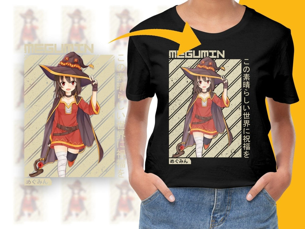 Anime Character Megumin PNG File - Teepew