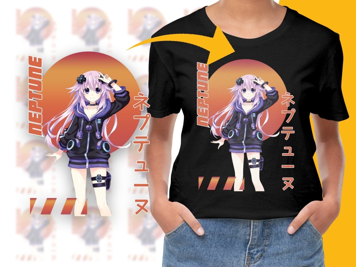 Anime Character Neptune PNG File - Teepew