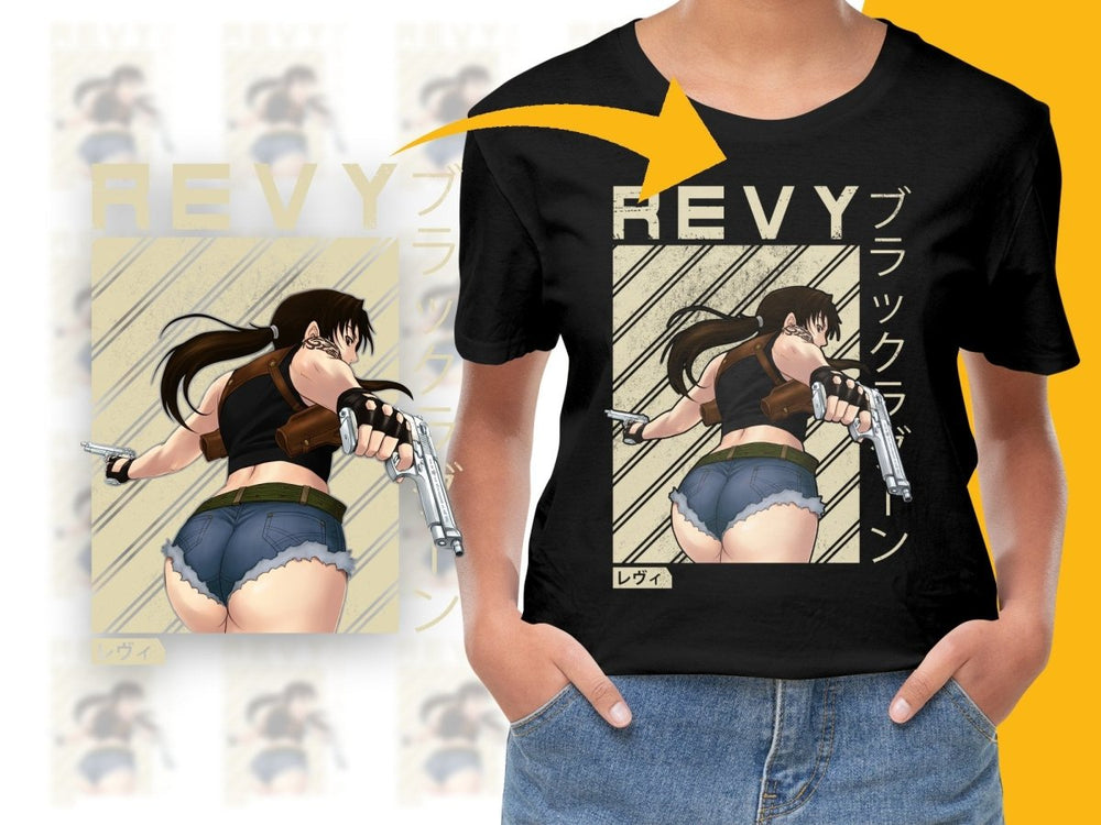 Anime Character Revy PNG File - Teepew