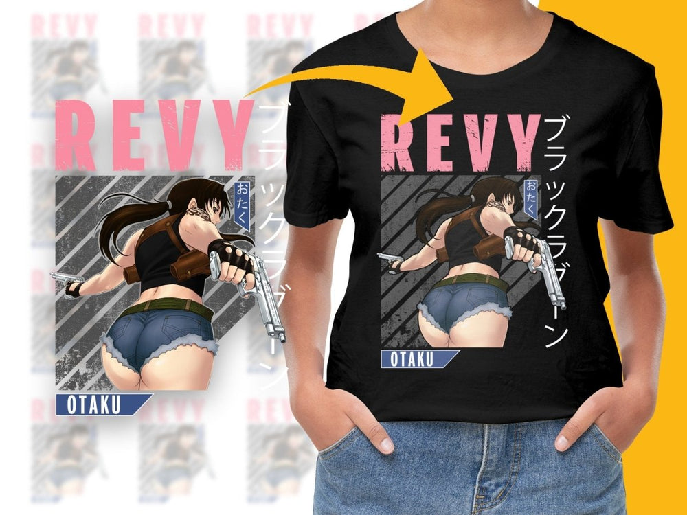 Anime Character Revy PNG File Digital - Teepew