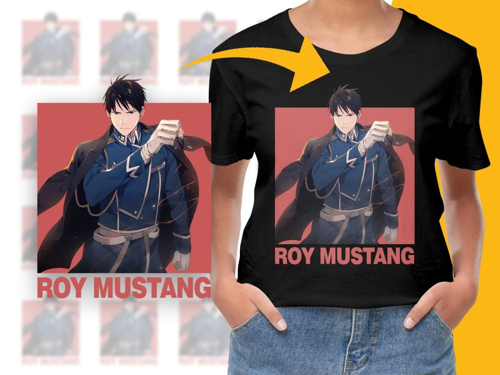 Anime Character Roy Mustang PNG File - Teepew