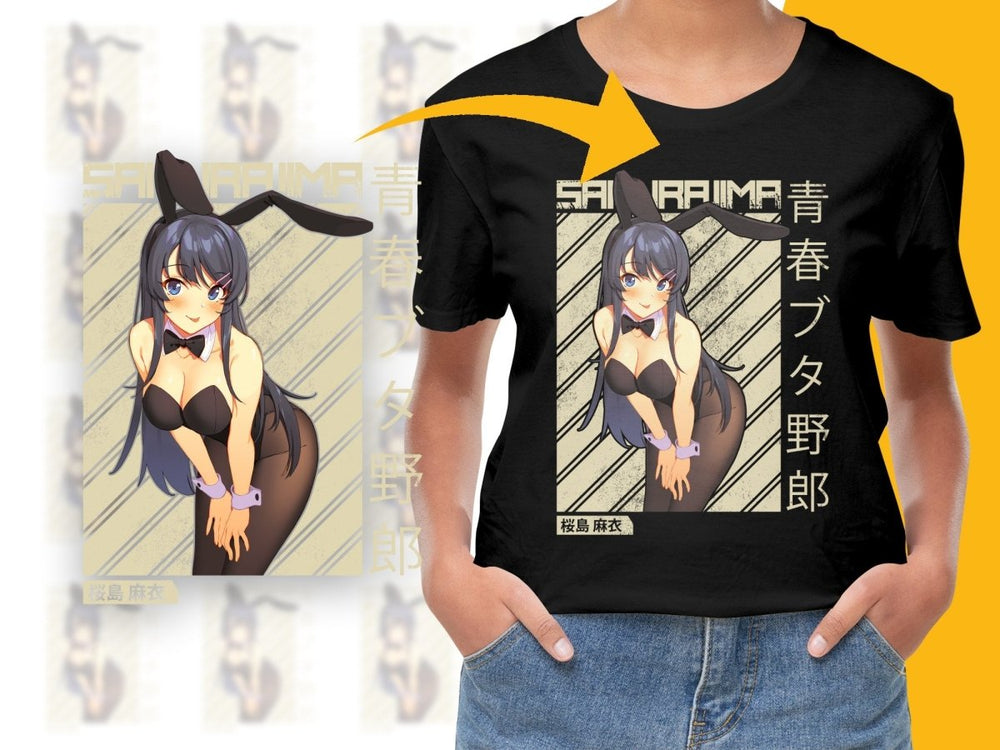 Anime Character Sakurajima Mai PNG File - Teepew