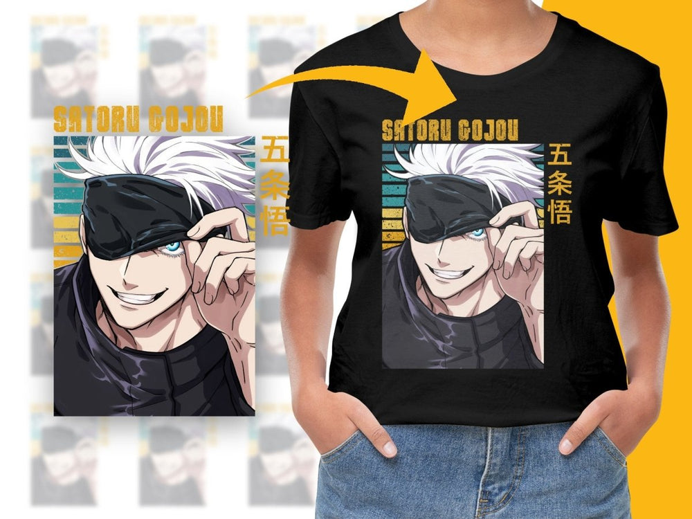 Anime Character Satoru Gojo PNG File - Teepew
