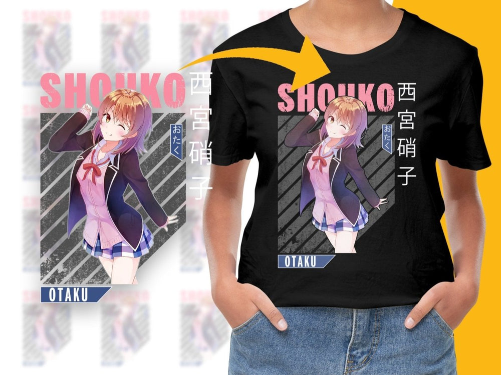 Anime Character Shouko PNG File Digital - Teepew