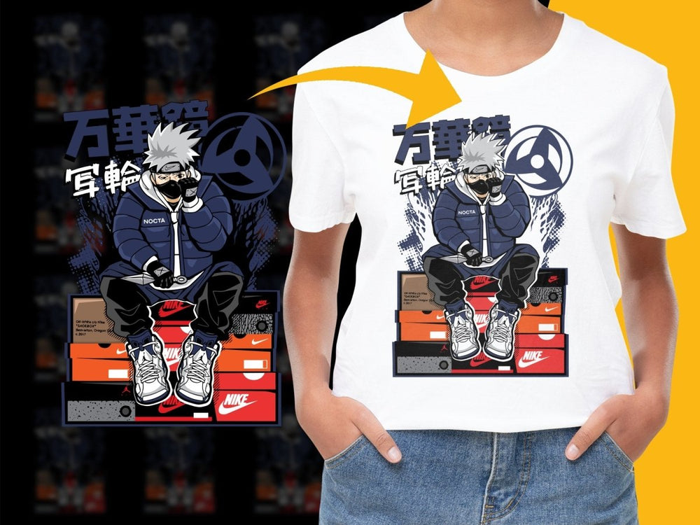 Anime Character Steetwear Graphic Design PNG File - Teepew